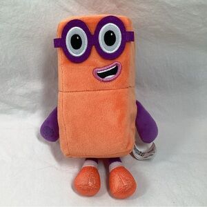 Numberblocks Orange TWO Plush Plushie Toy Educational